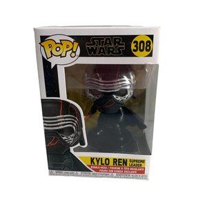 Funko Pop Star Wars Kylo Ren Supreme Leader 308 Vinyl Bobblehead New Figurine